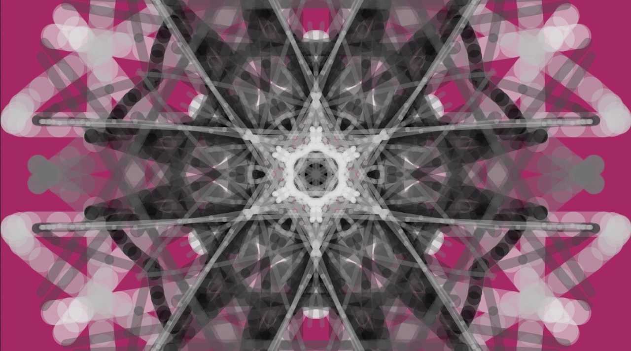 Kaleidoscope Snowflake #SupportP5
