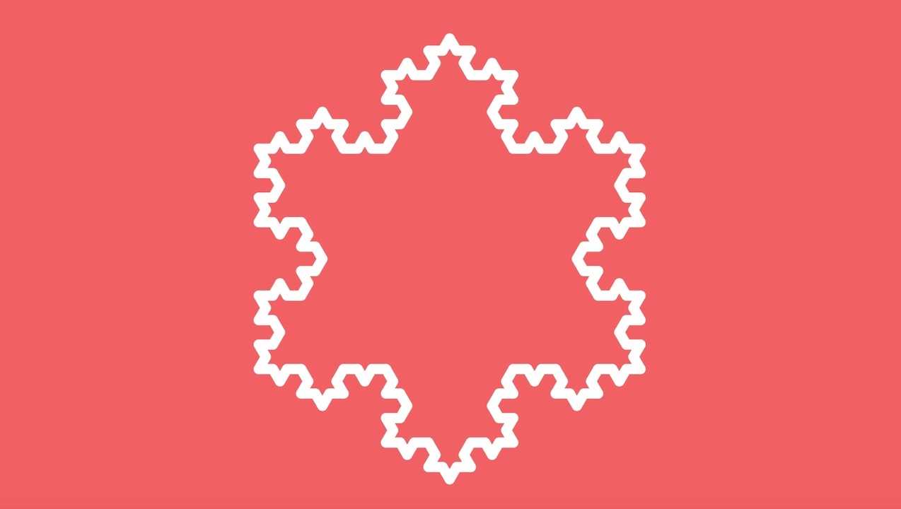 Koch Fractal Snowflake